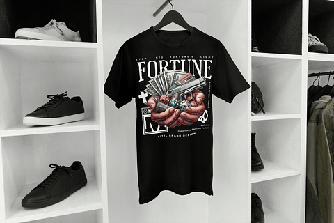 Camiseta Estampada Fortune