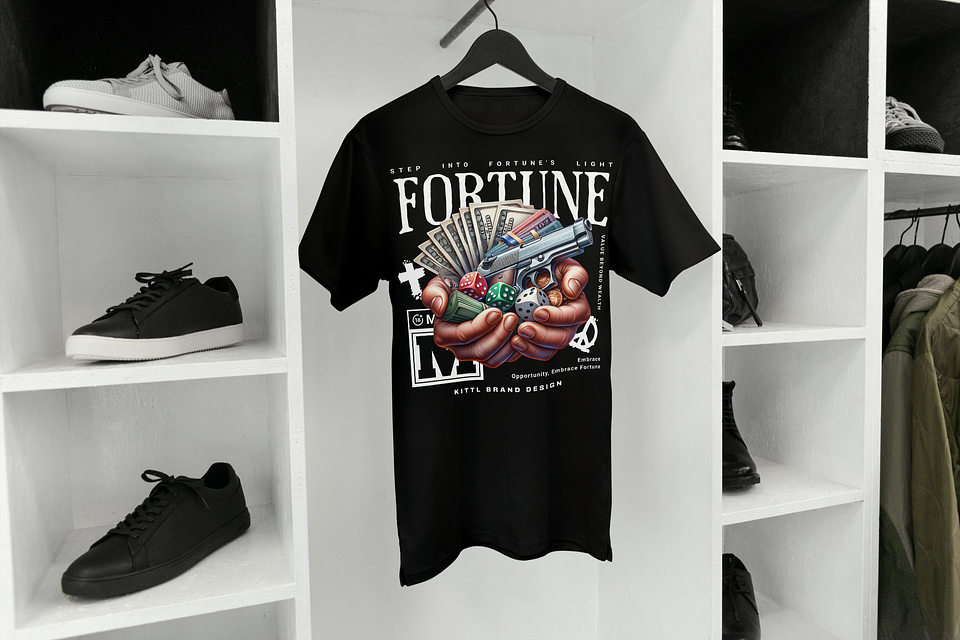 Camiseta Estampada Fortune 1