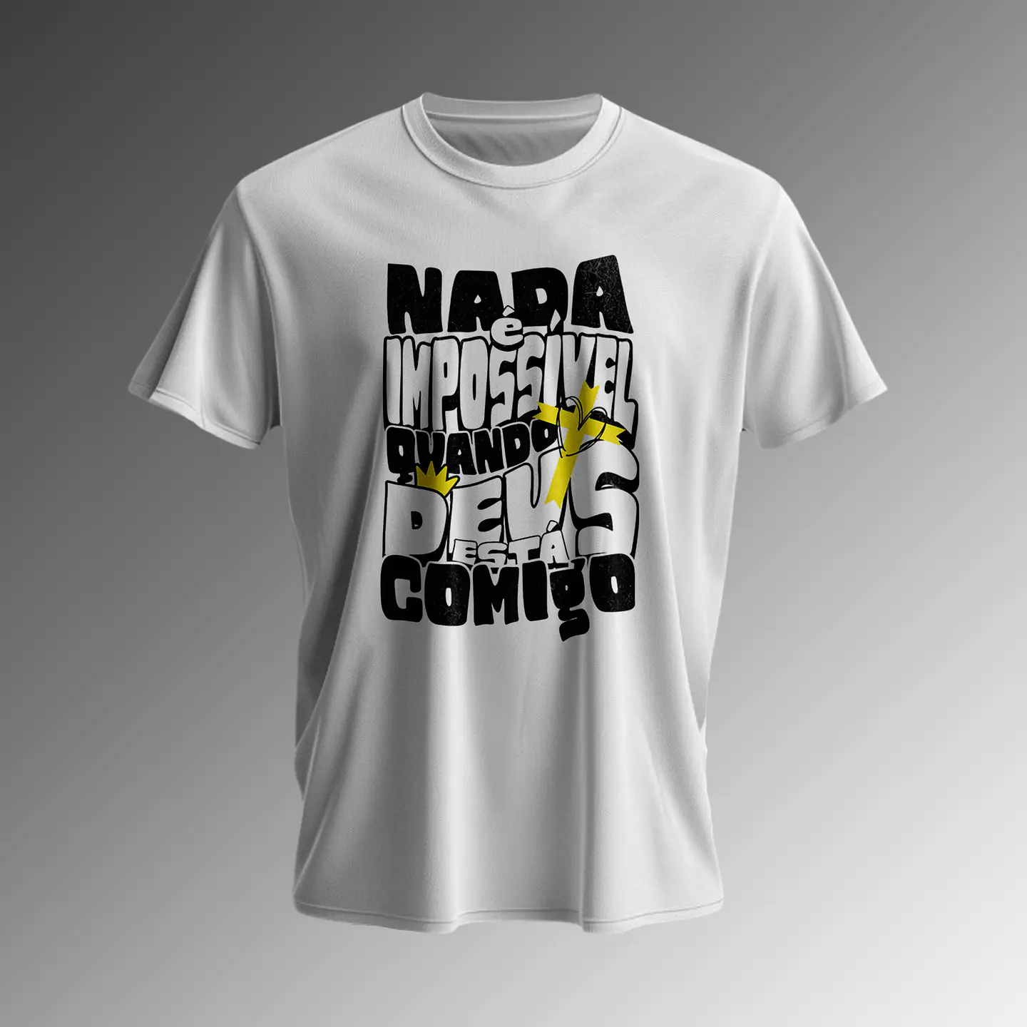 T-shirt Cristã — Nada é Impossível 2