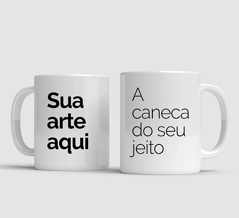 Caneca Personalizada - O Teu Design em Cada Gole