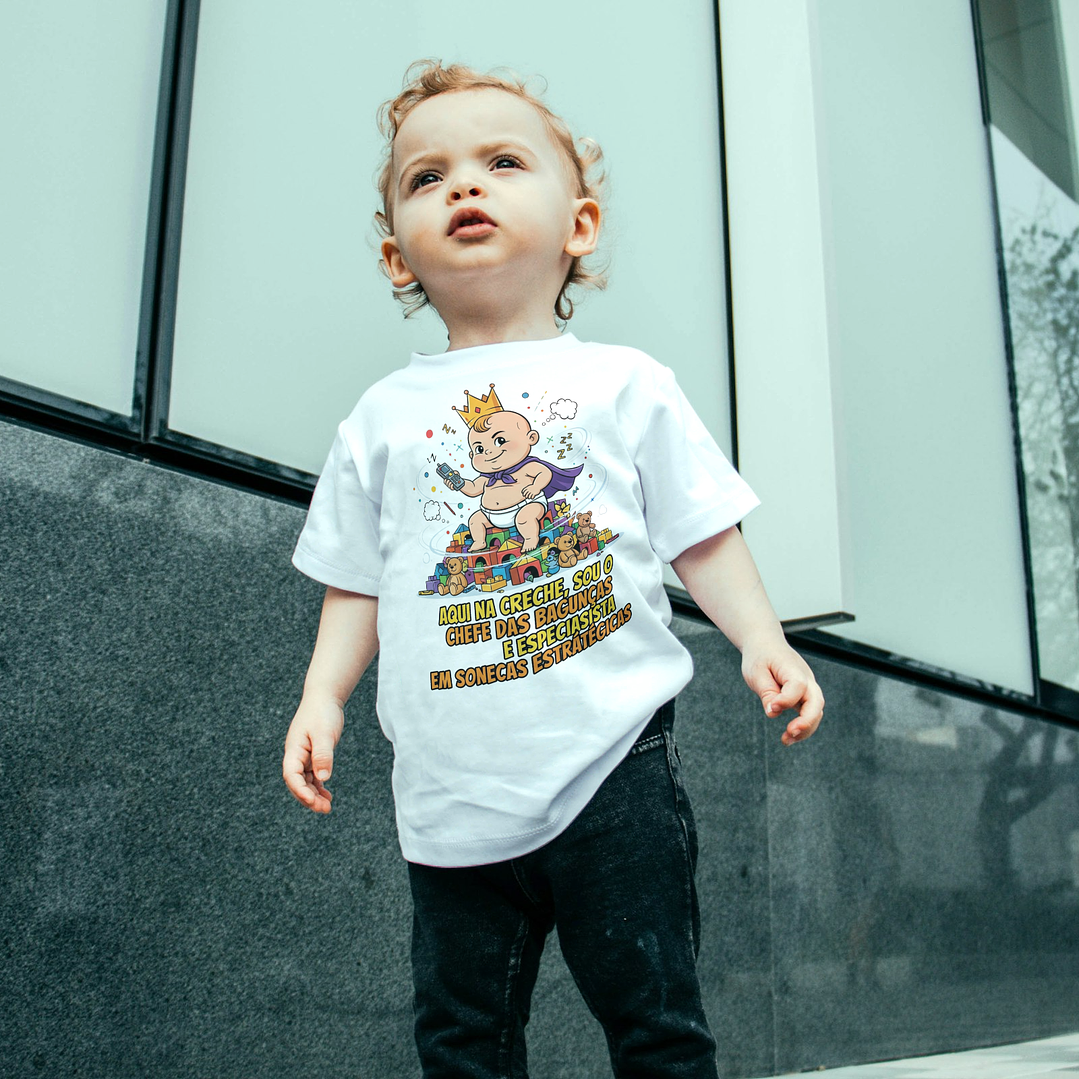 Aqui na creche, sou o chefe das bagunças 1