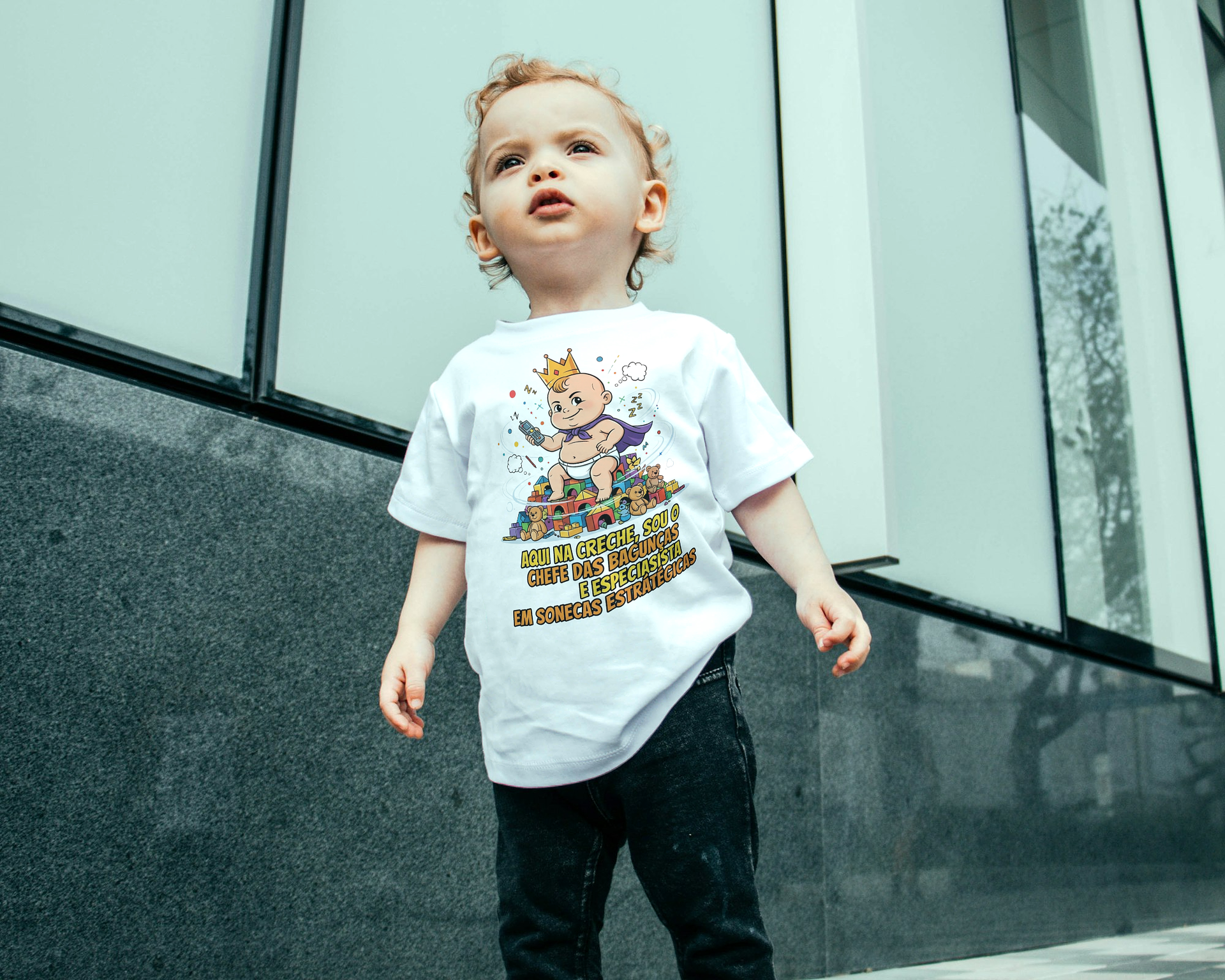 Aqui na creche, sou o chefe das bagunças 1