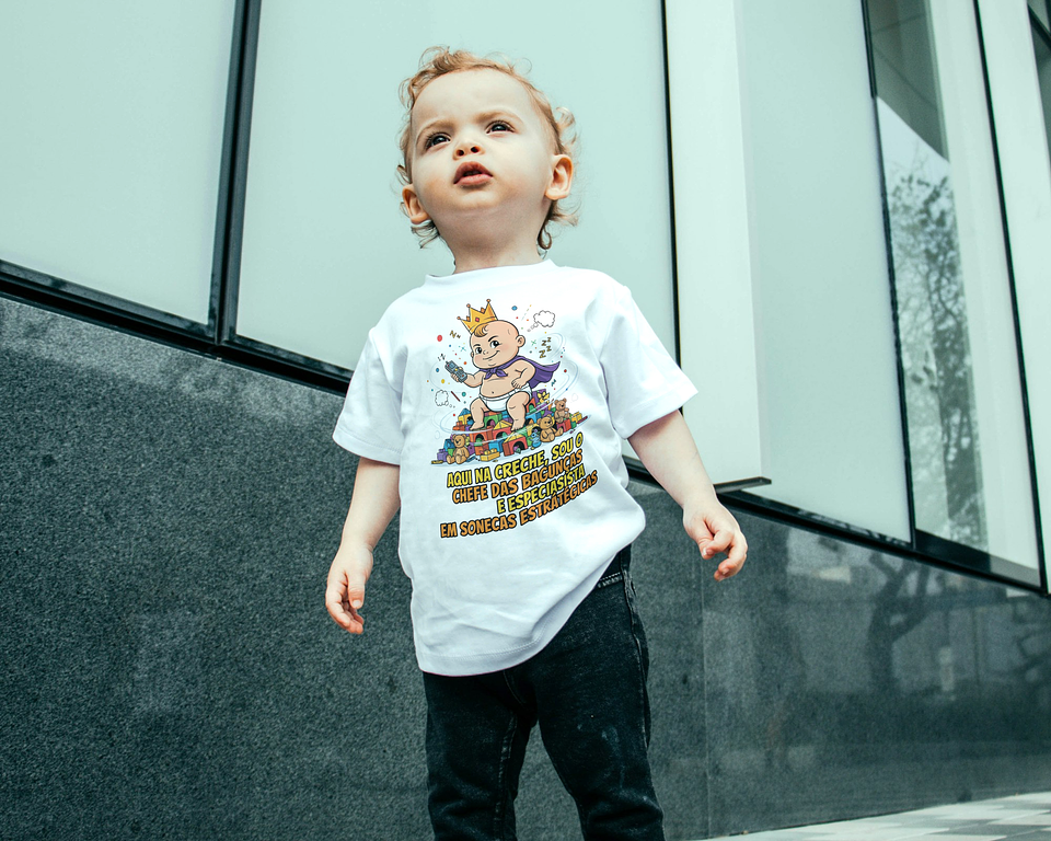 Aqui na creche, sou o chefe das bagunças 1