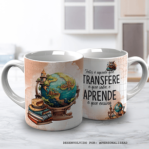 Caneca “O conhecimento transforma”