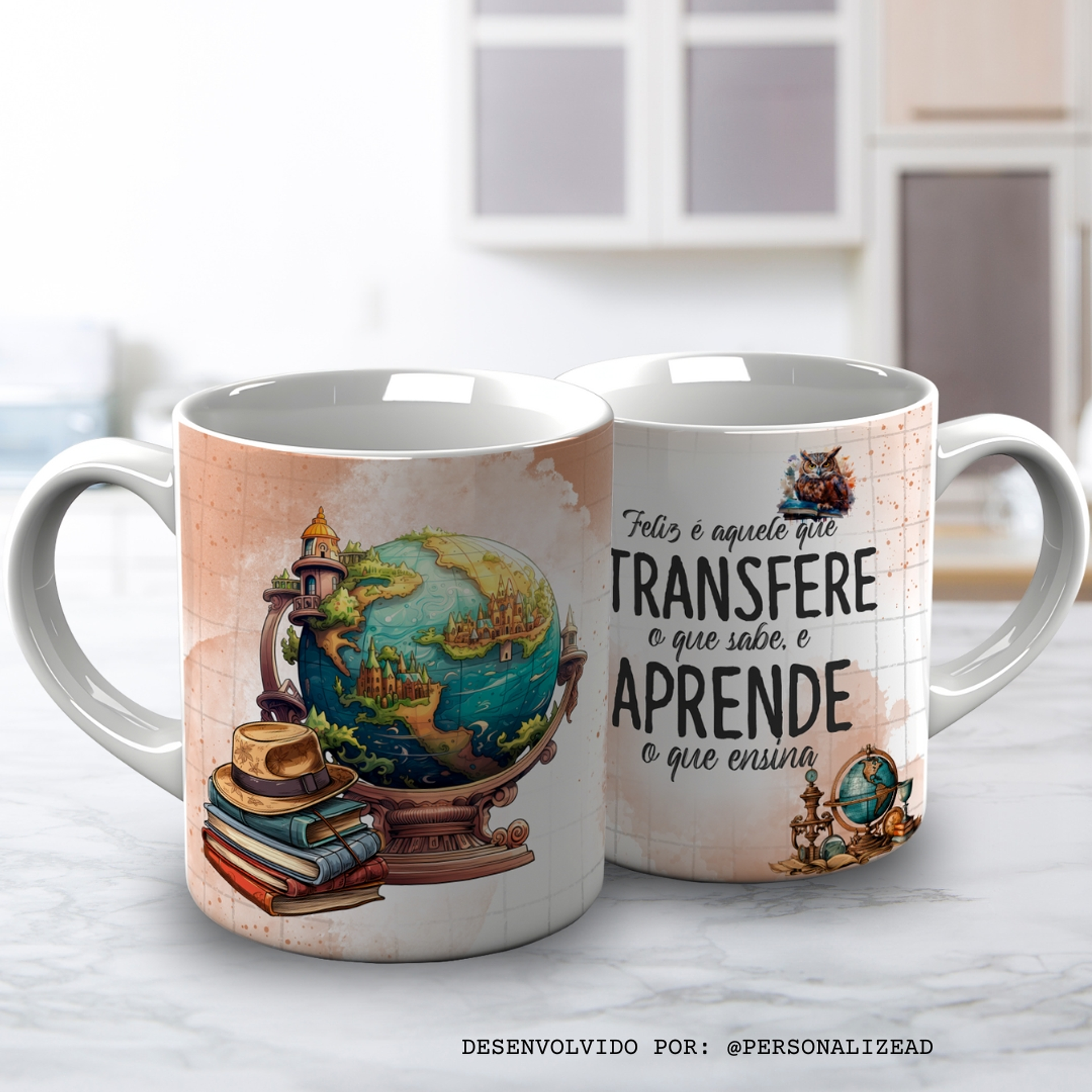 Caneca “O conhecimento transforma” 1