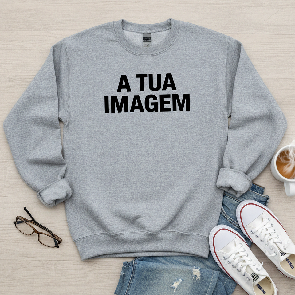 Sweatshirt Personalizada (Gola Redonda) - Unisexo 1
