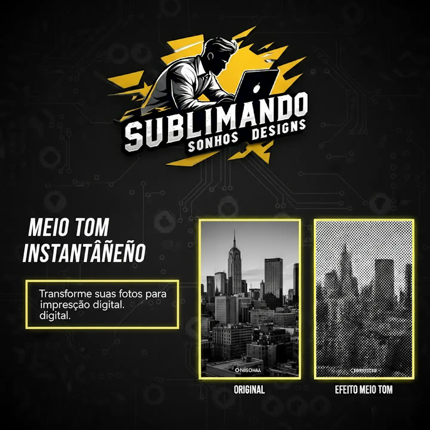 Edição meio-tom 1