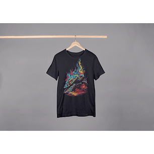 T-shirt “Tartaruga Neon” – Meio Tom