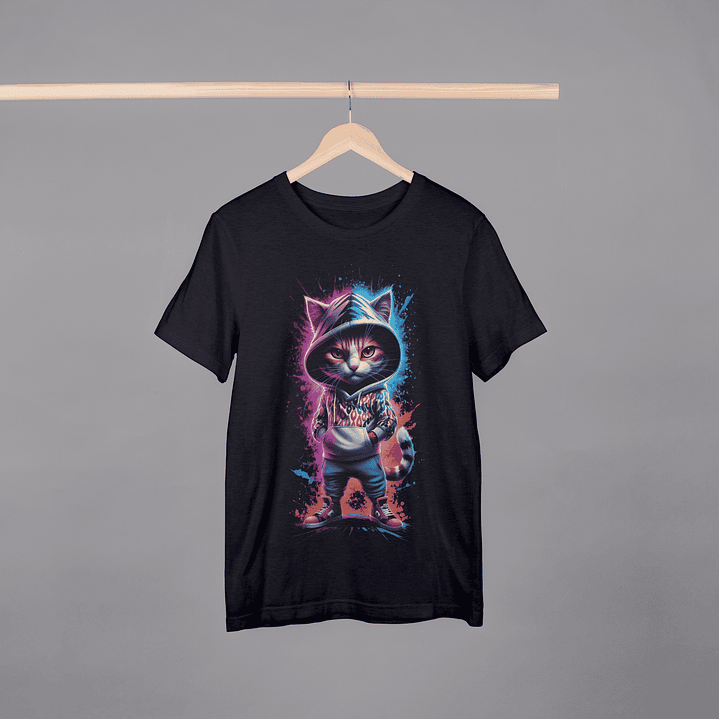 T-shirt “Gato Urbano” – Meio Tom 1