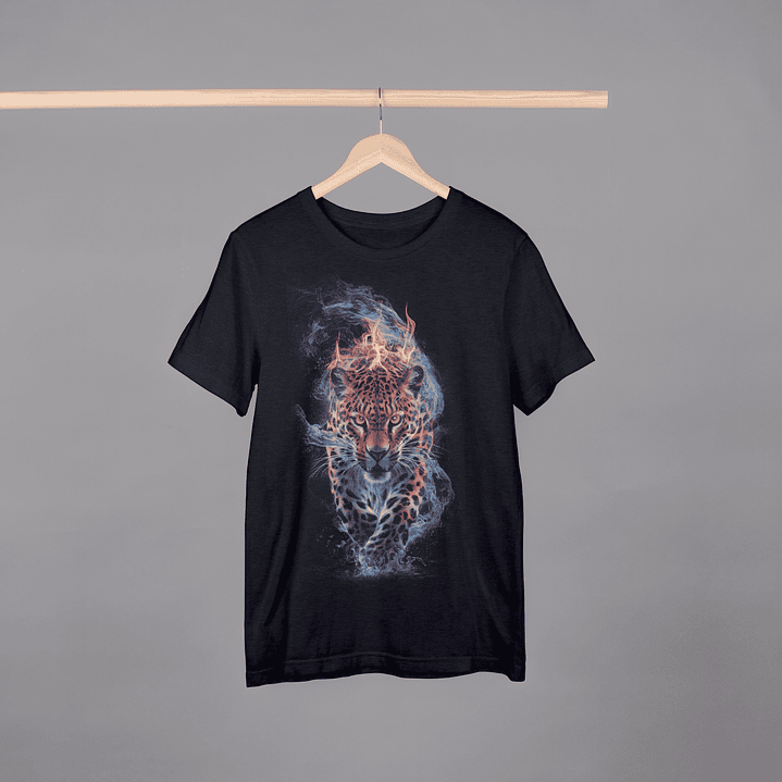 T-shirt “Leopardo Elemental 1