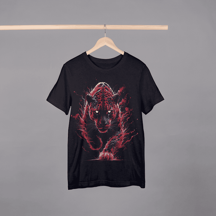 T-shirt “Pantera Vermelha Mística 1