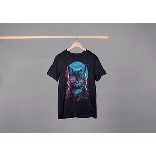 T-shirt “Gato Vibes Retro”