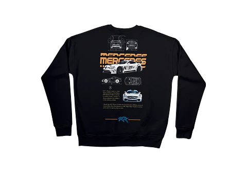 Sweatshirt "Mercedes SLS AMG" – Edição Preta