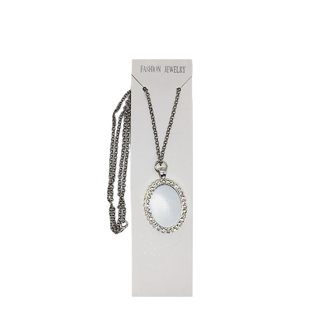 Colar Prateado personalizável 1