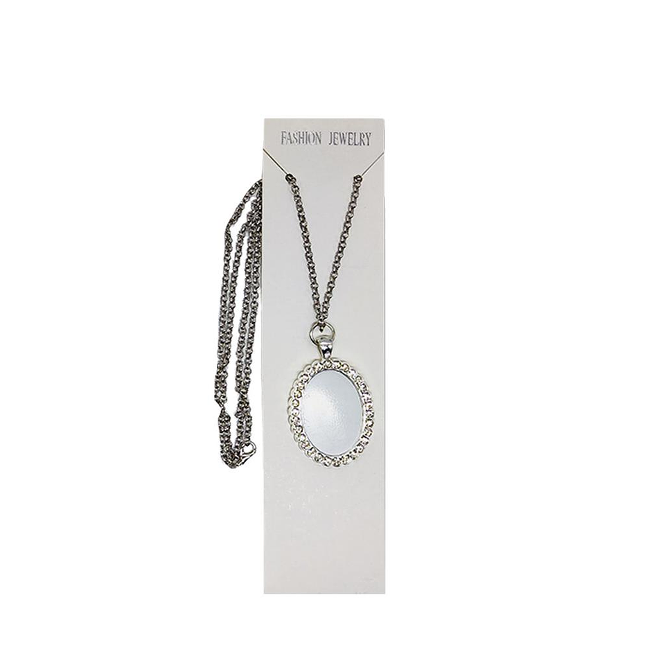 Colar Prateado personalizável 1