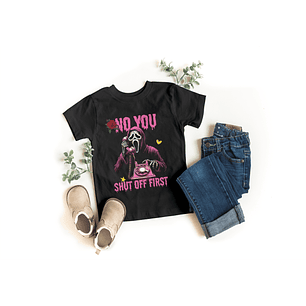 Não, você desliga primeiro