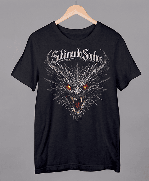 T-shirt Sublimando Sonhos - Ancient Dragon Premium Edition