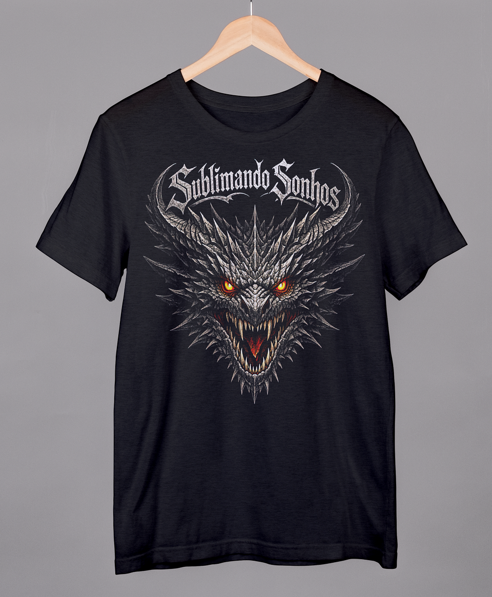 T-shirt Sublimando Sonhos - Ancient Dragon Premium Edition 1