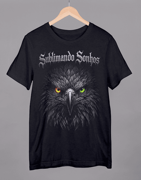 T-shirt Sublimando Sonhos - Mystic Eagle Eye Edition