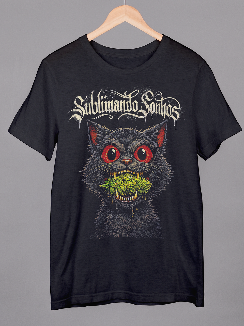 T-shirt Cat Bud Graphic 1