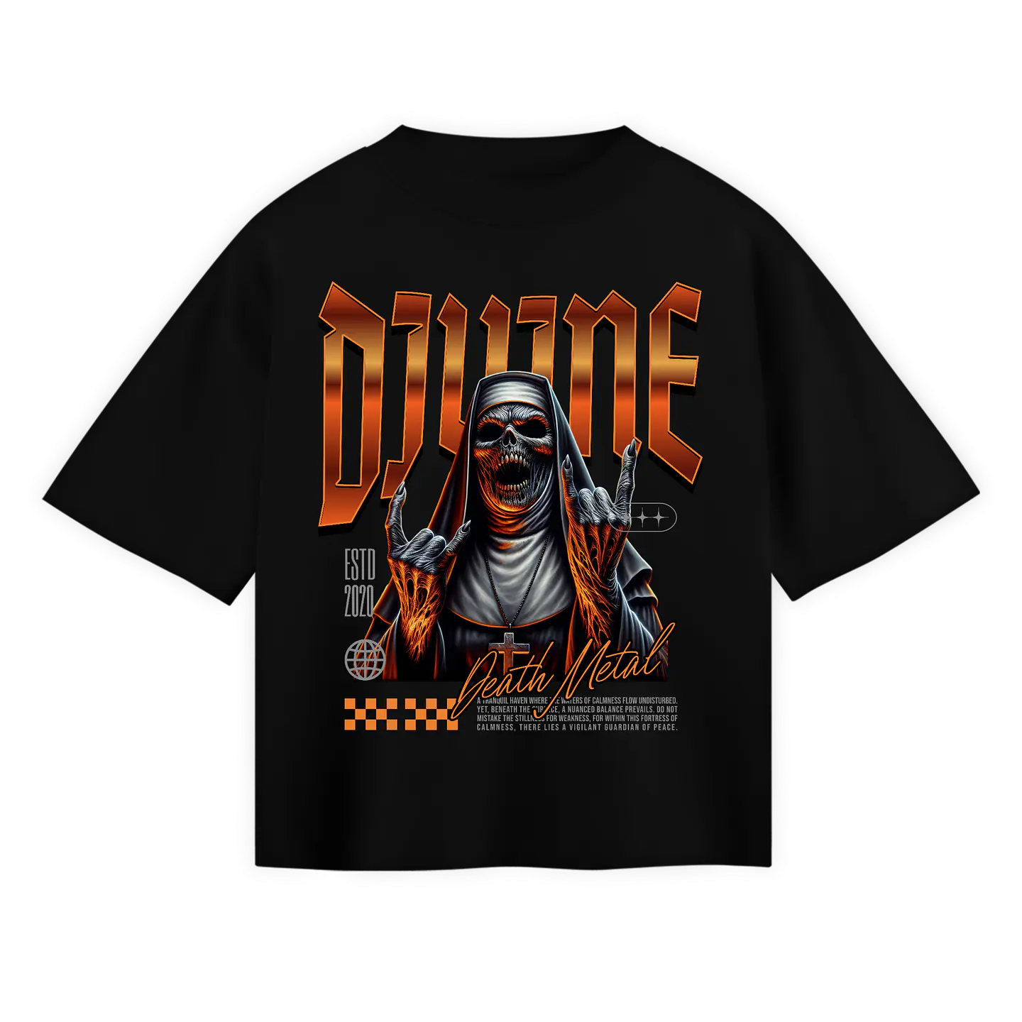 T-shirt Oversized Black 