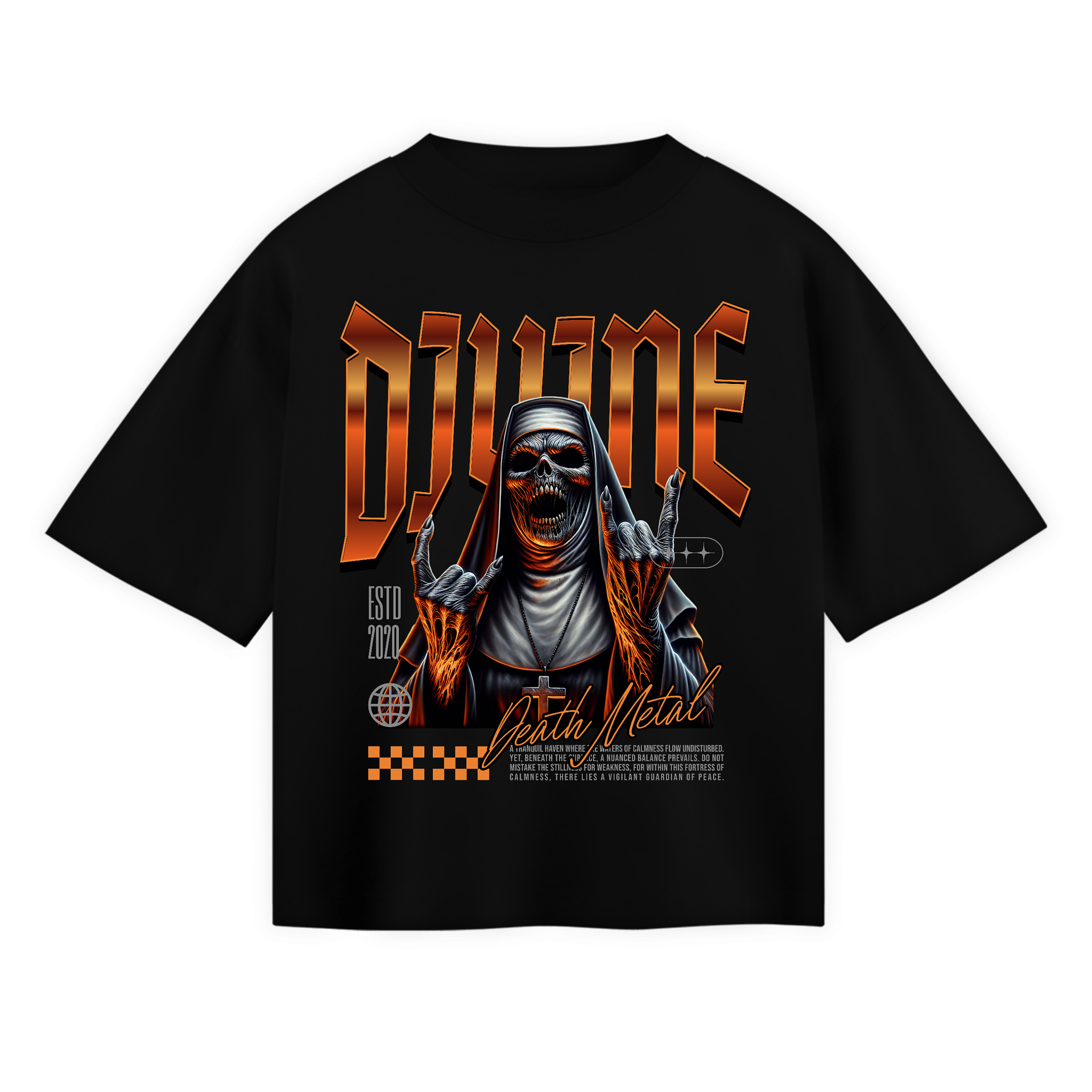 T-shirt Oversized Black 