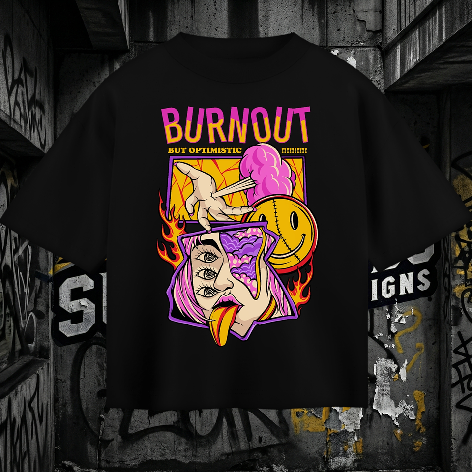 T-shirt Oversized Black 