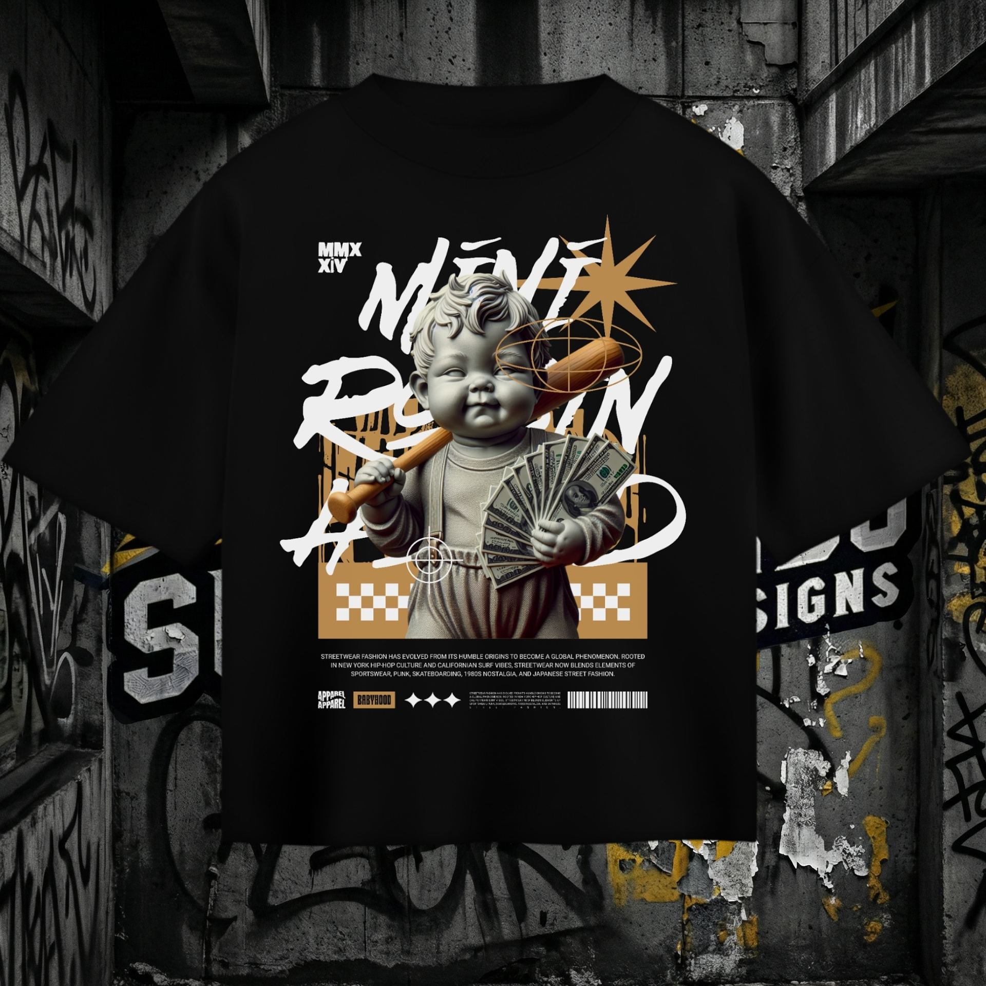 T-shirt Oversized Black 