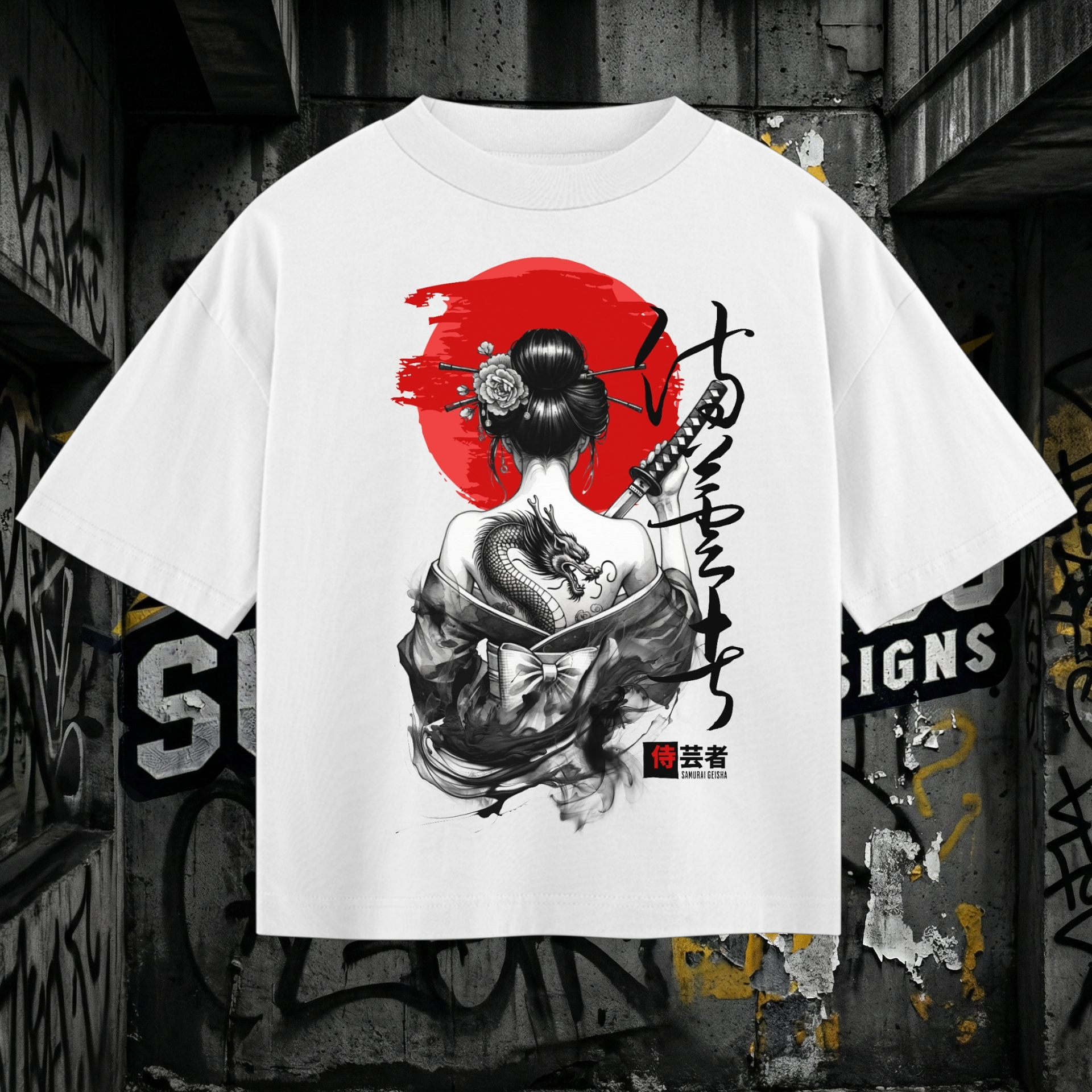 T-shirt Oversized Branca 