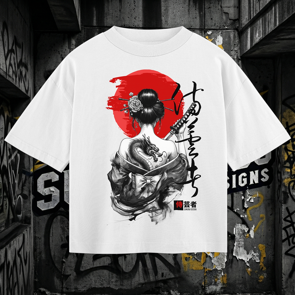 T-shirt Oversized Branca 