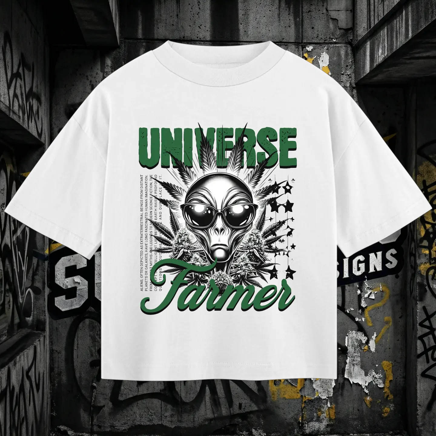 T-shirt Oversized Branca 