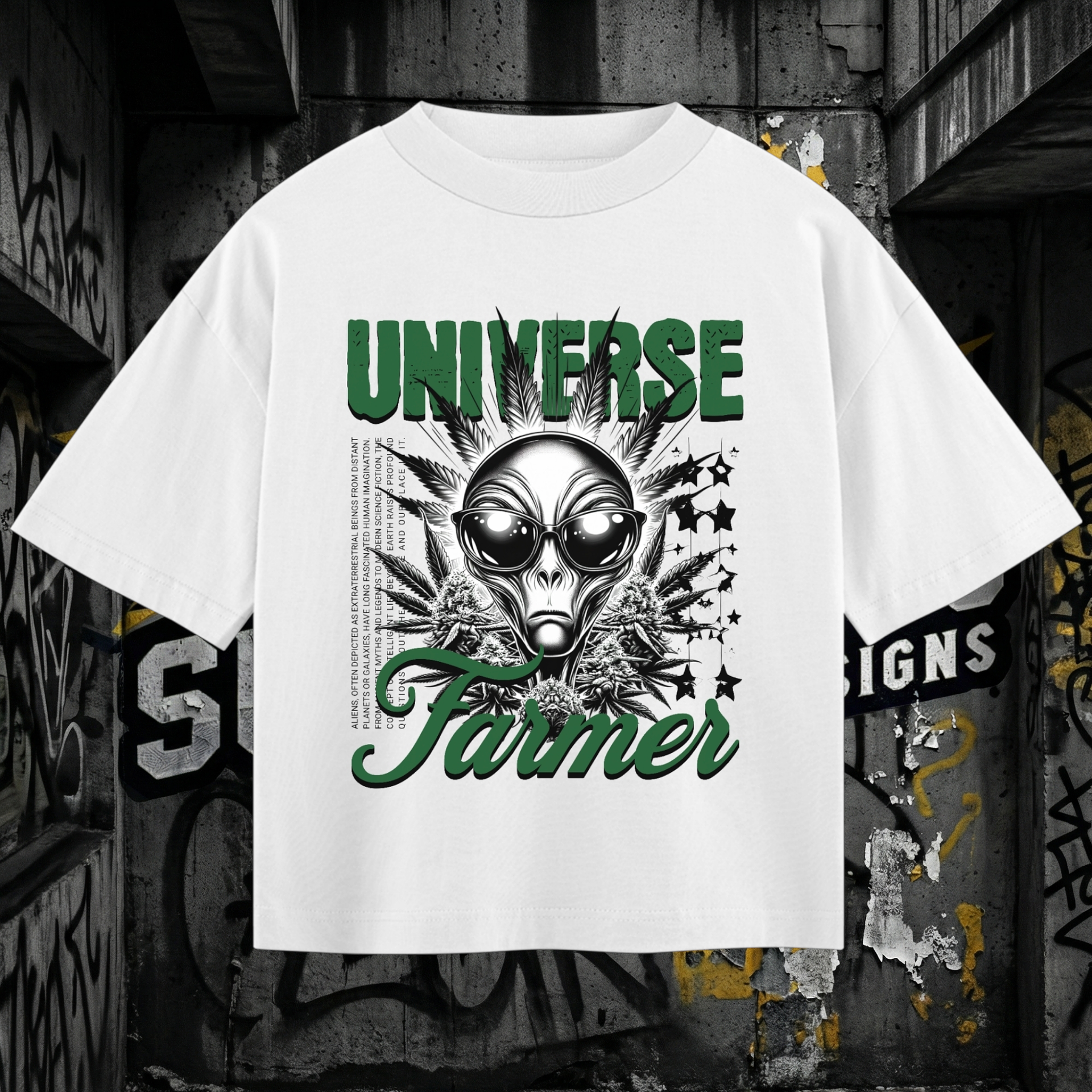 T-shirt Oversized Branca 