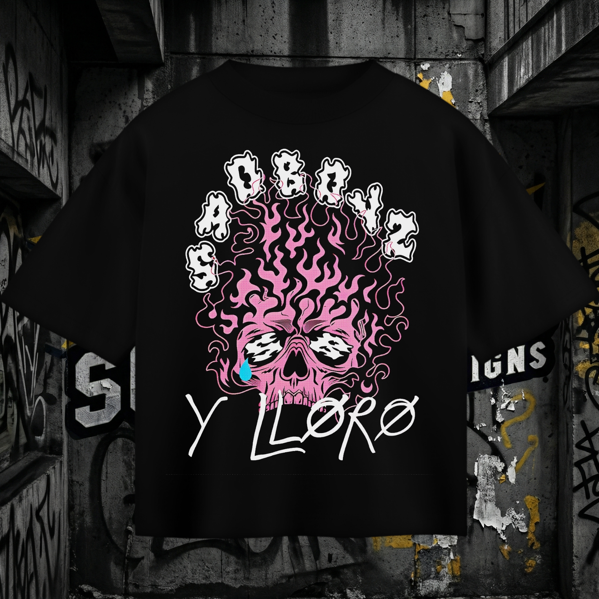 T-shirt Oversized Black 