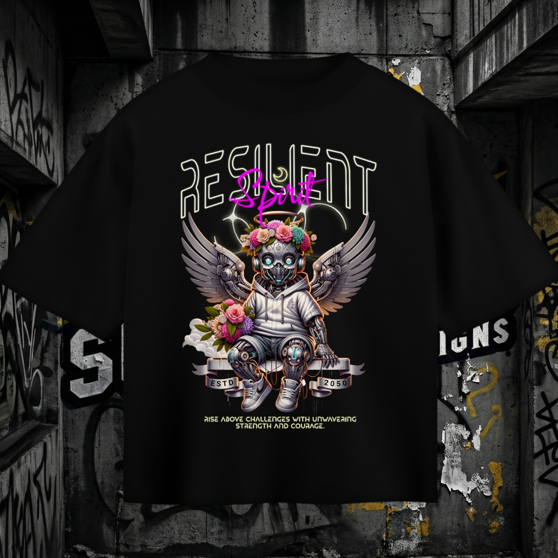 T-shirt Oversized Black 