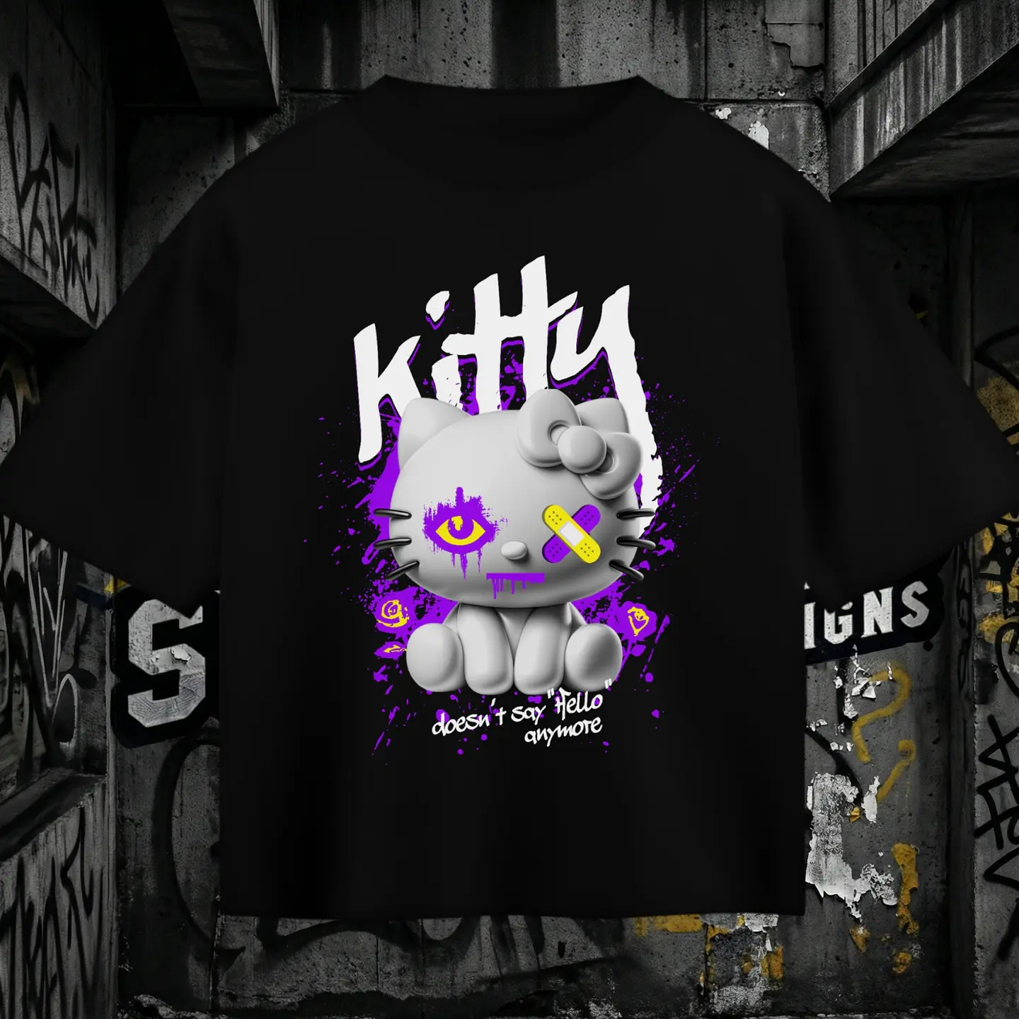 T-shirt Oversized Black 