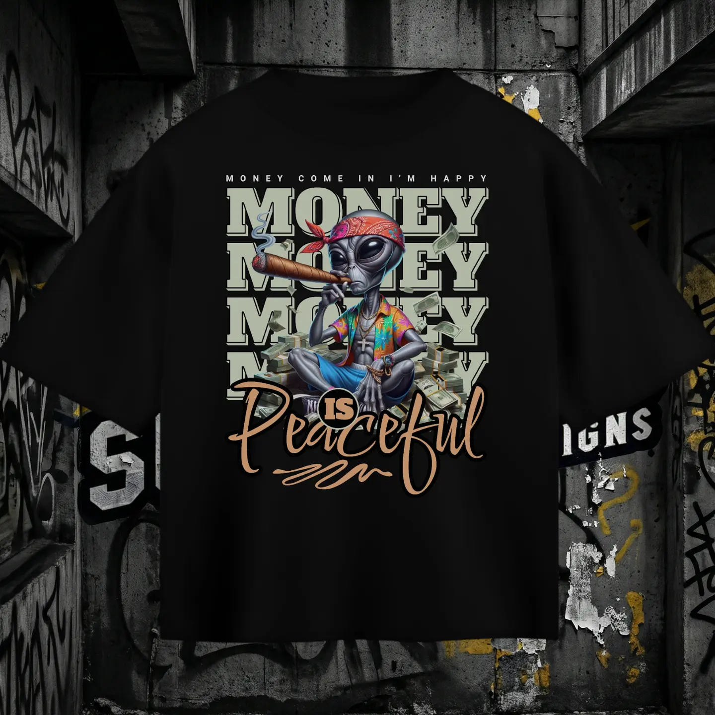 T-shirt Oversized Black 
