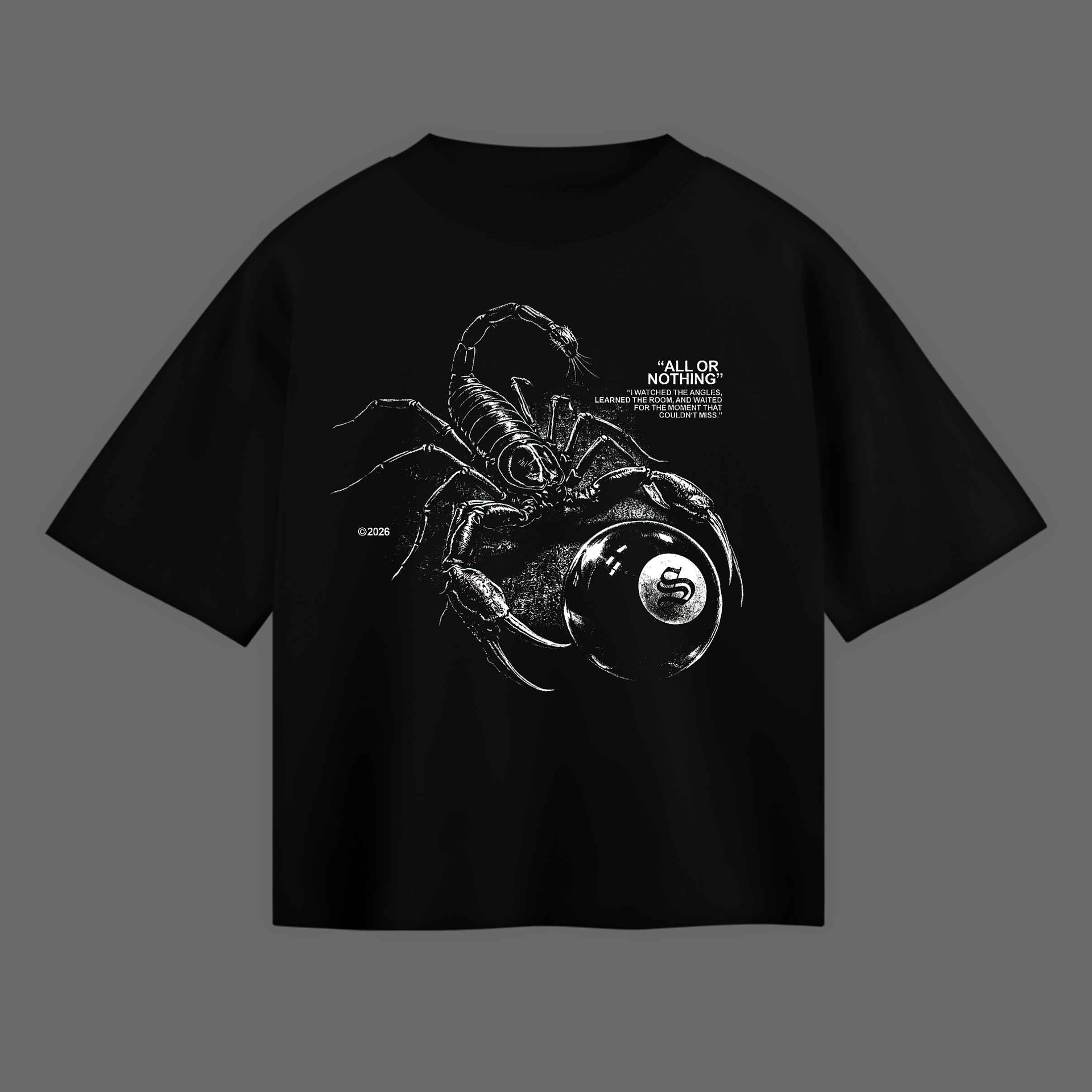 T-shirt Oversized Black 