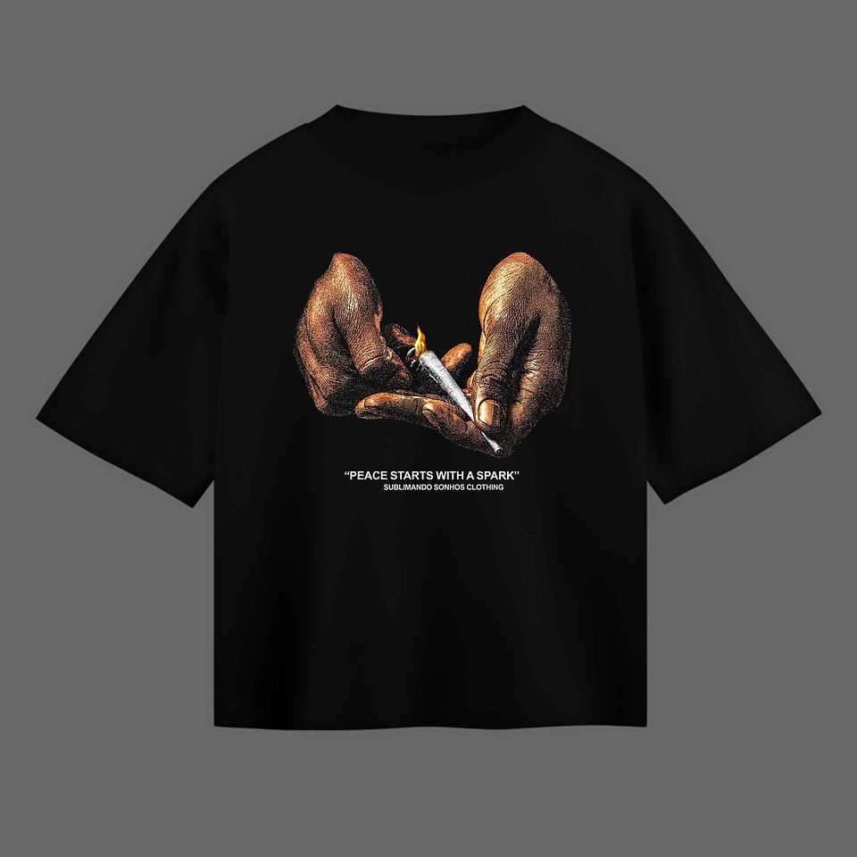 T-shirt Oversized Black 