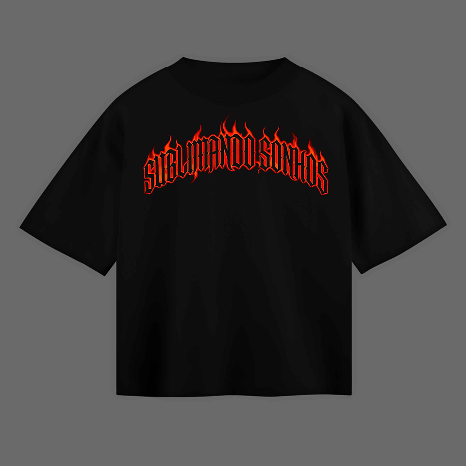 T-shirt Oversized Black 