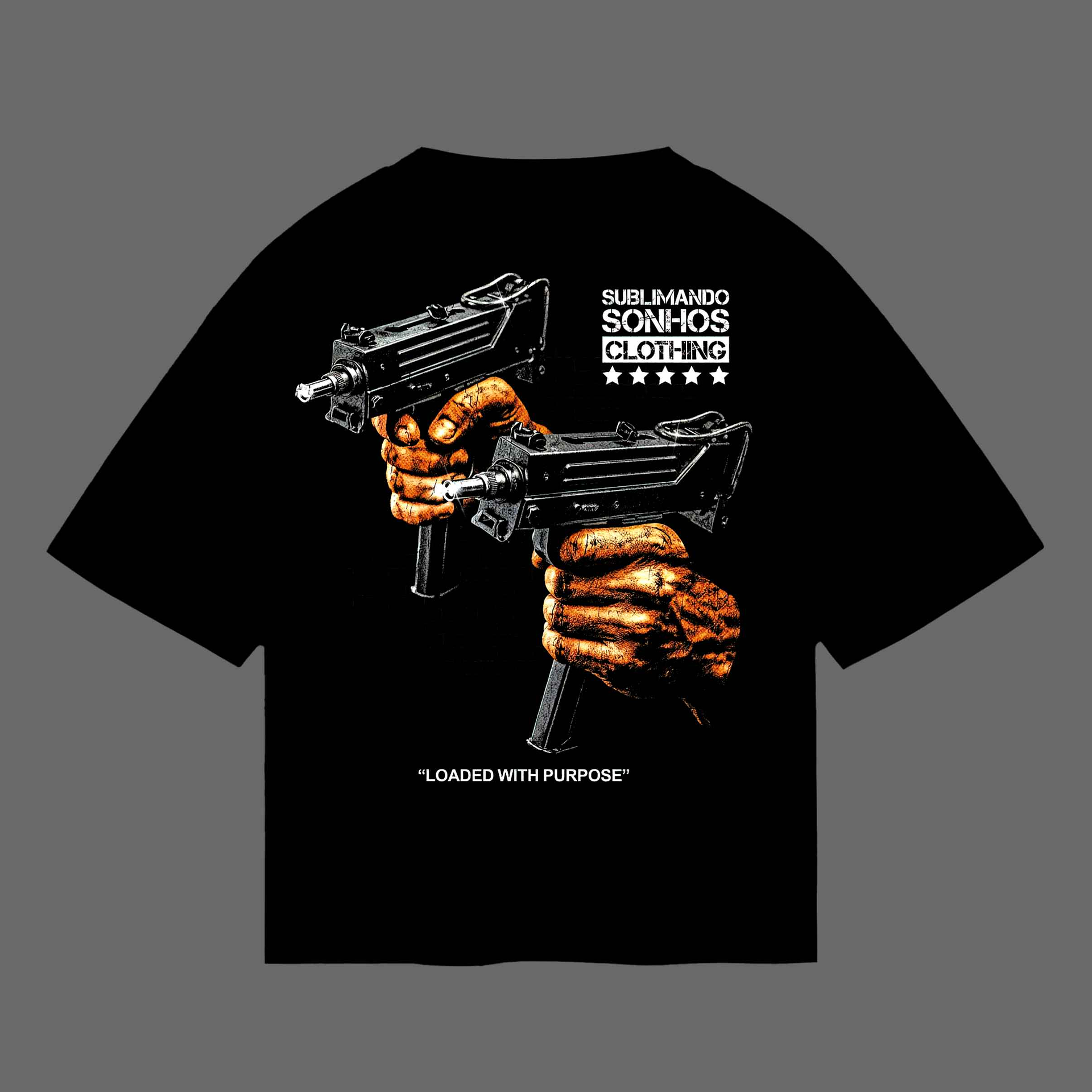 T-shirt Oversized Black 