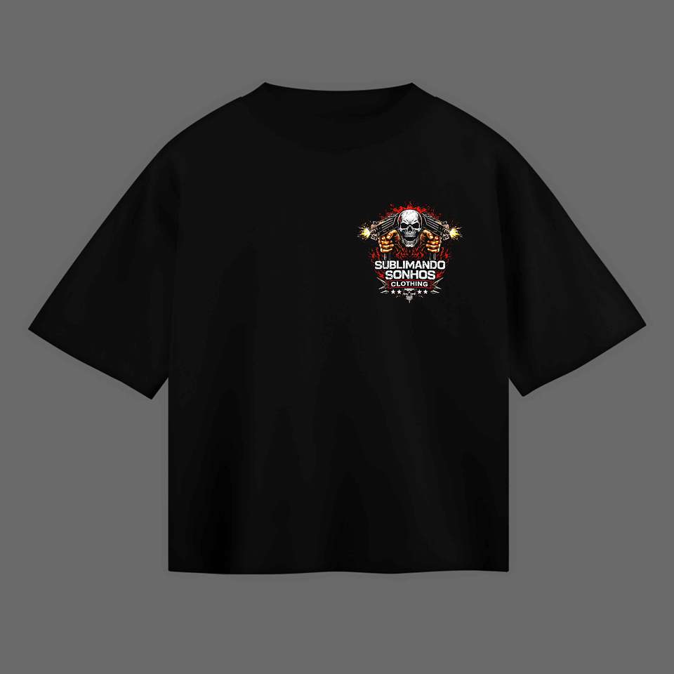 T-shirt Oversized Black 