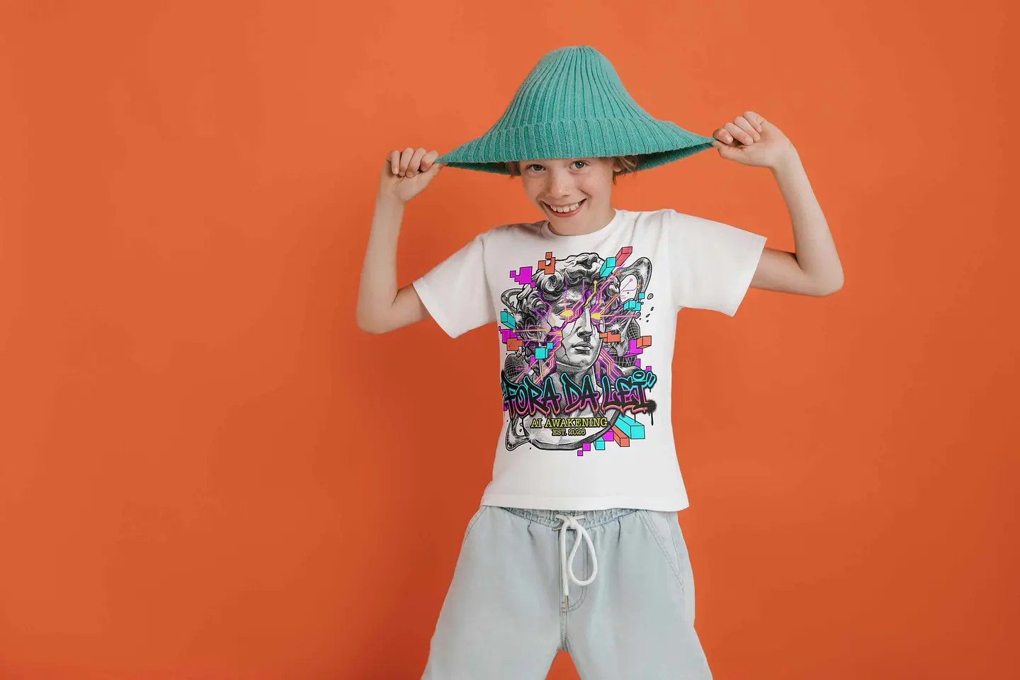 T-shirt Infantil Fora da Lei 1