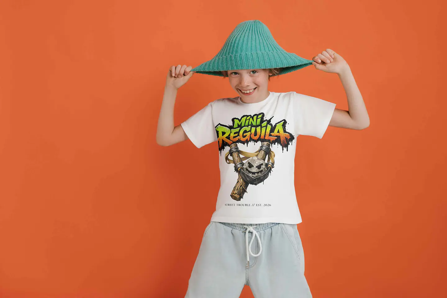 T-shirt Infantil Mini Réguila Street 1