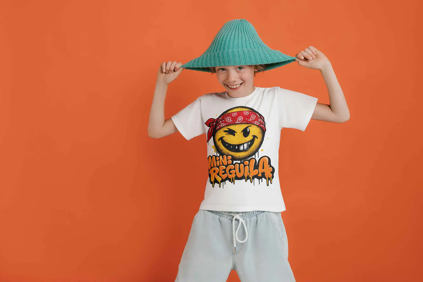 T-shirt Infantil Mini Réguila Smile 1