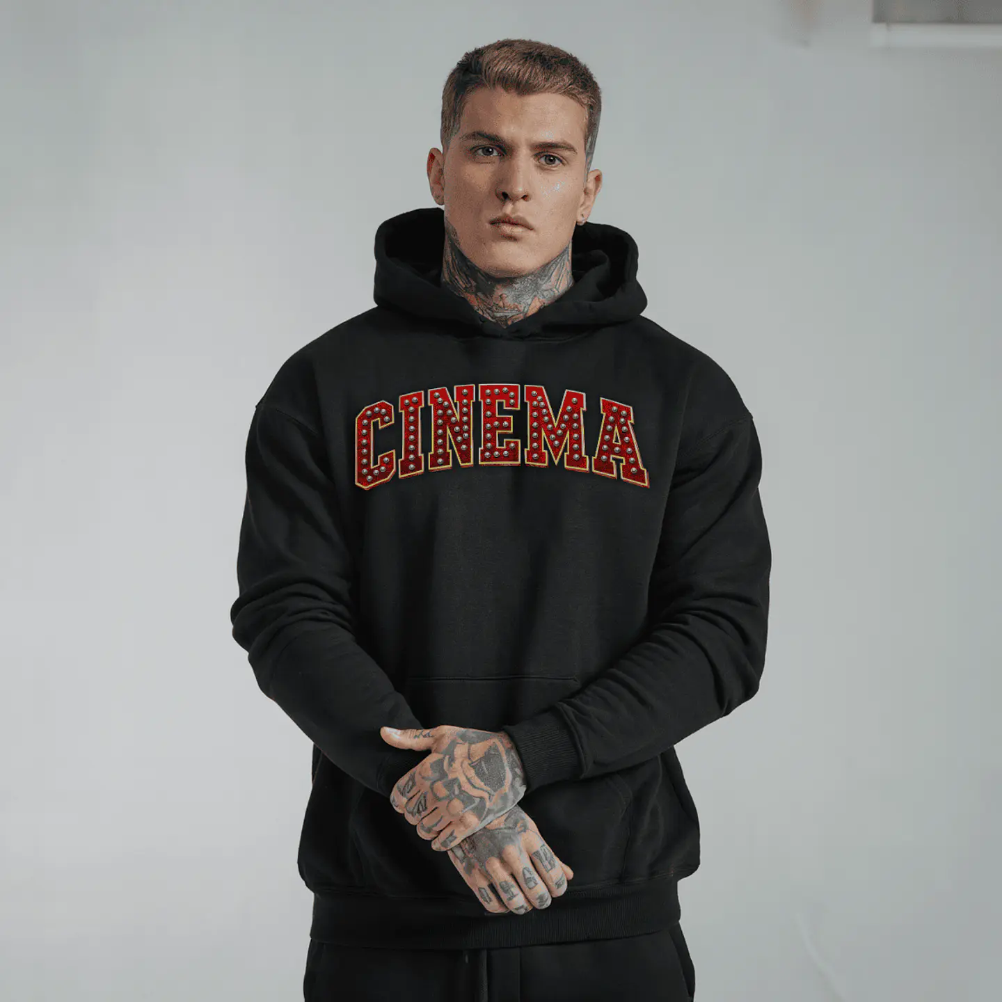 Hoodie Premium Cinema Pitbull Skull - Streetwear Edição Limitada 2