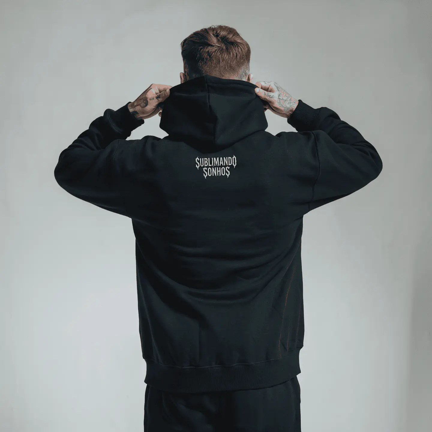 Hoodie Premium Bandana Chain-Link - Streetwear Edição Limitada 