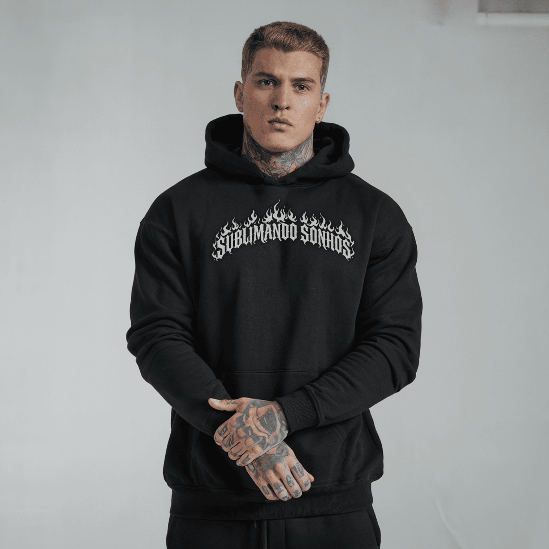 Hoodie Premium Tactical Uzi Shield - Edição 