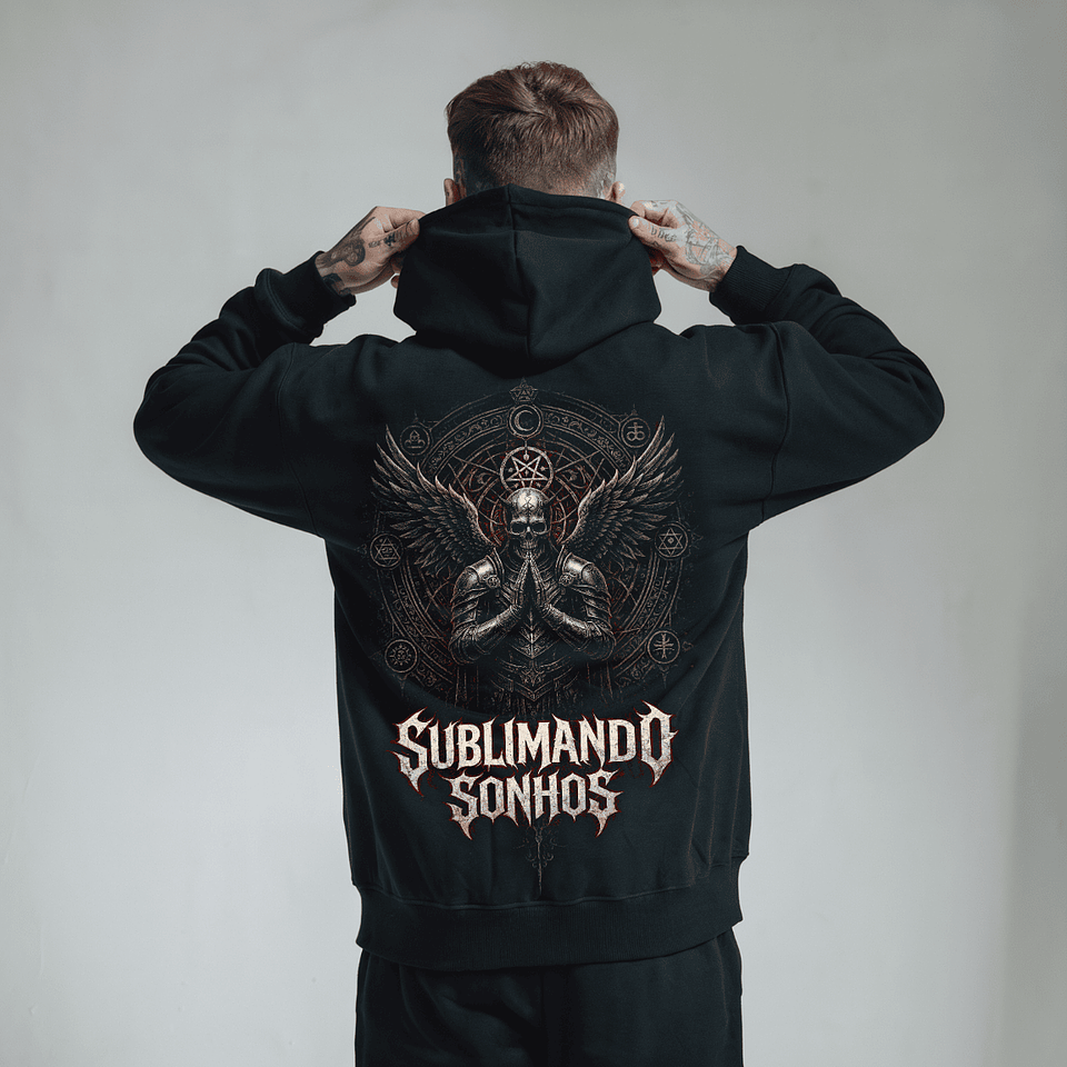 Hoodie Sublimando Sonhos Crimson Red (Vermelho) 1