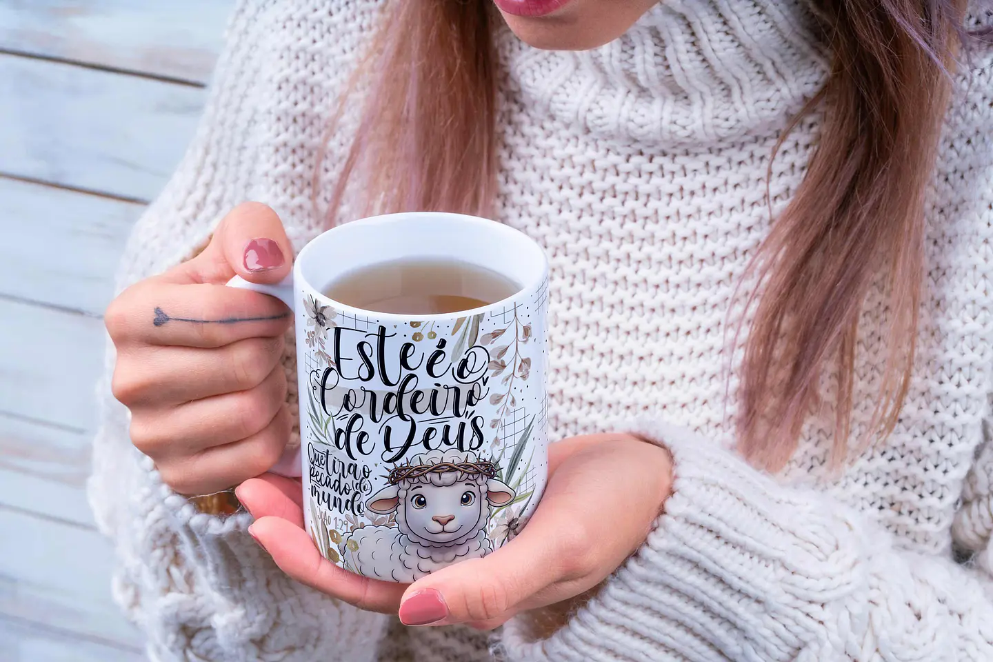 Caneca de Páscoa Religiosa: Um Brinde com Significado 2