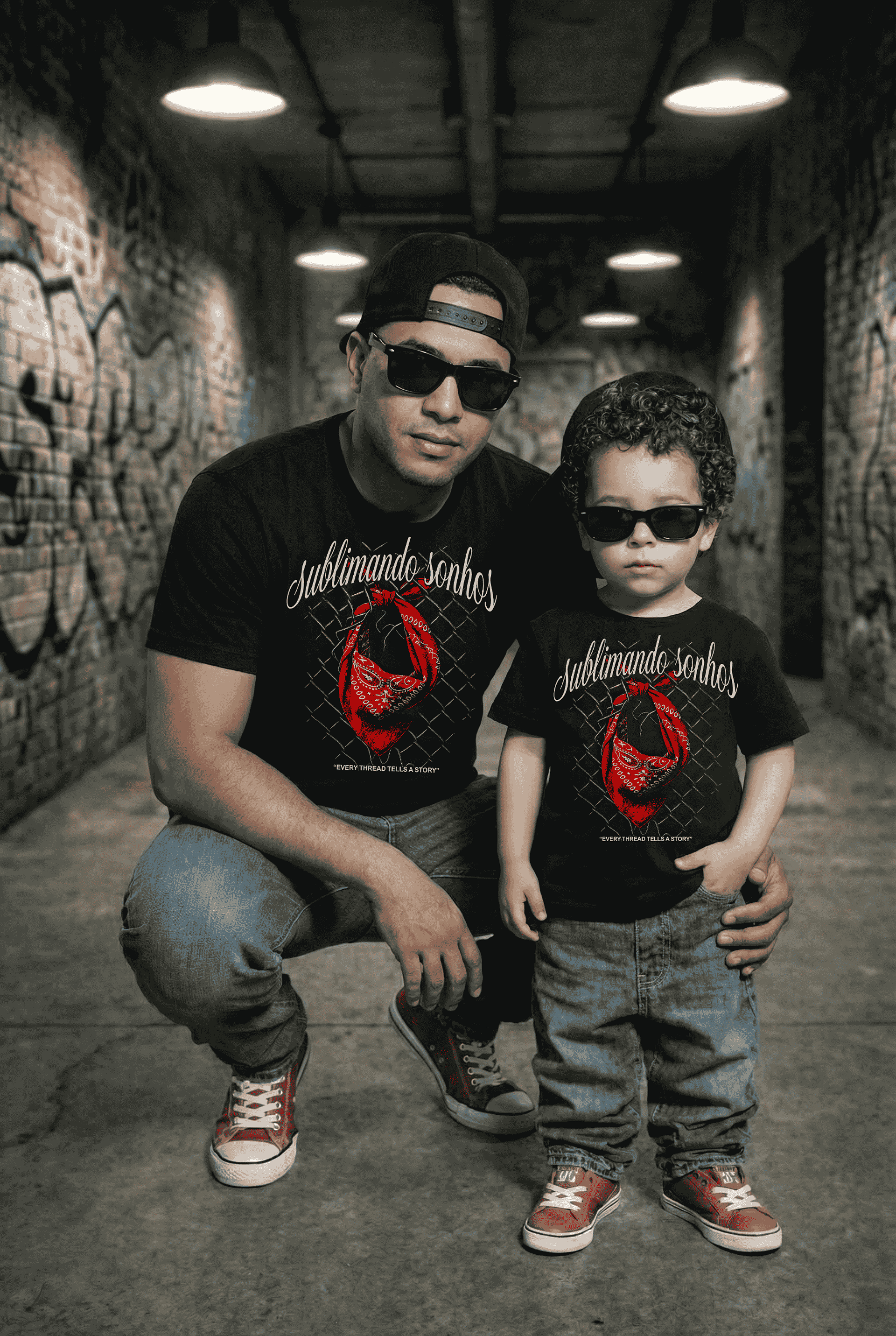 Pack Pai e Filho – Sublimando Sonhos Bandana 1